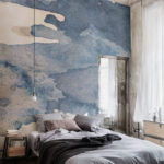 Amazing Painting Wallpaper On Livingroom 06