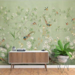 Amazing Painting Wallpaper On Livingroom 20