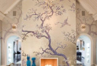 Amazing Painting Wallpaper On Livingroom 38