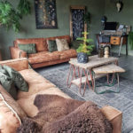 Cozy Green Livingroom Ideas 32