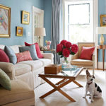 Lovely Blue Livigroom Ideas 04