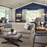 Lovely Blue Livigroom Ideas 15