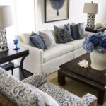 Lovely Blue Livigroom Ideas 19