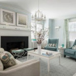 Lovely Blue Livigroom Ideas 34