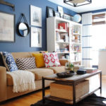 Lovely Blue Livigroom Ideas 39
