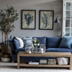 Lovely Blue Livigroom Ideas 40