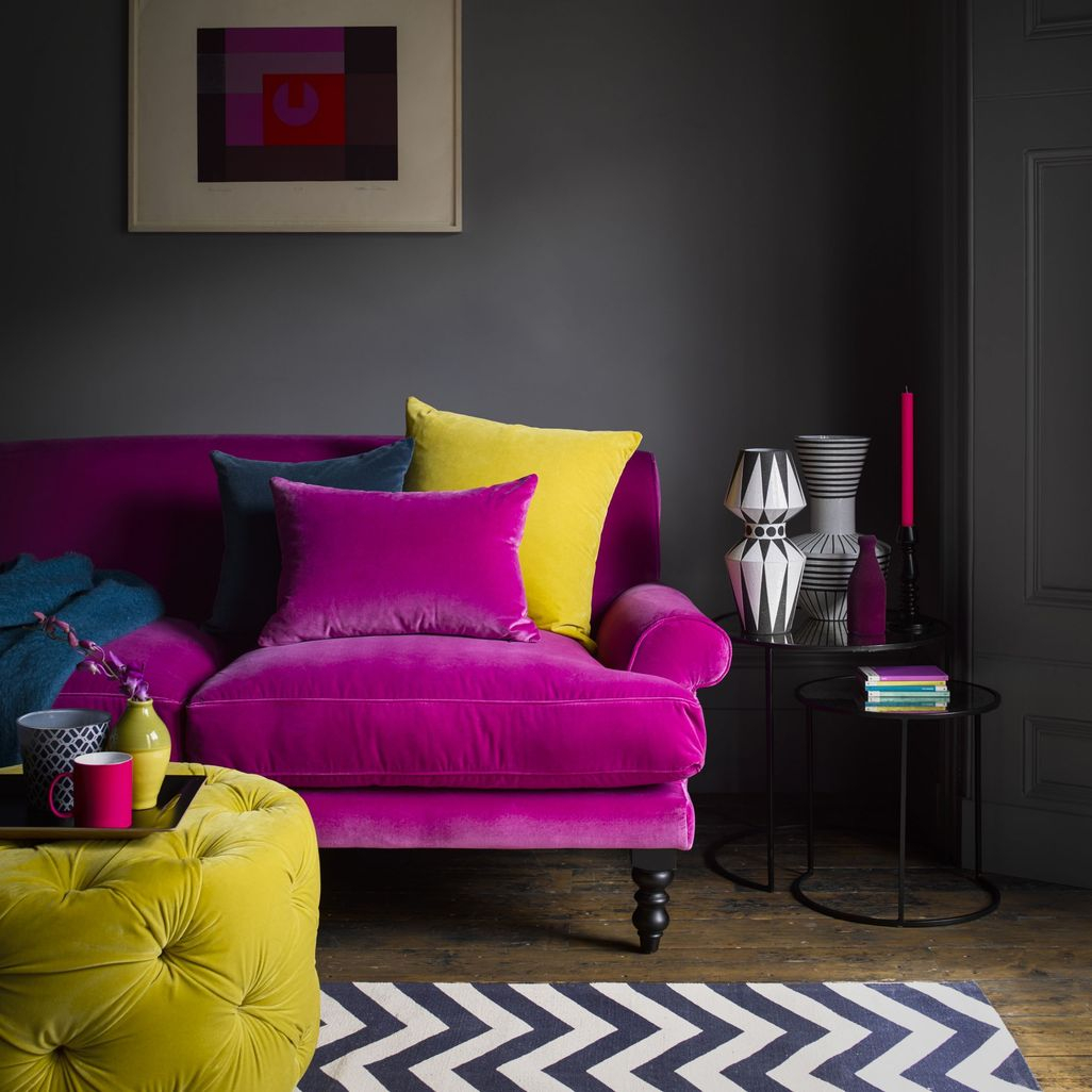 42 Lovely Colourful Sofa Ideas