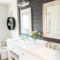 Awesome Country Mirror Bathroom Decor Ideas 33
