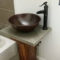 Inspiring Rustic Small Bathroom Wood Decor Design 04