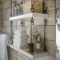 Inspiring Rustic Small Bathroom Wood Decor Design 17