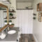 Inspiring Rustic Small Bathroom Wood Decor Design 26