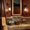 Inspiring Rustic Small Bathroom Wood Decor Design 39
