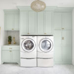 Modern Basement Remodel Laundry Room Ideas 25
