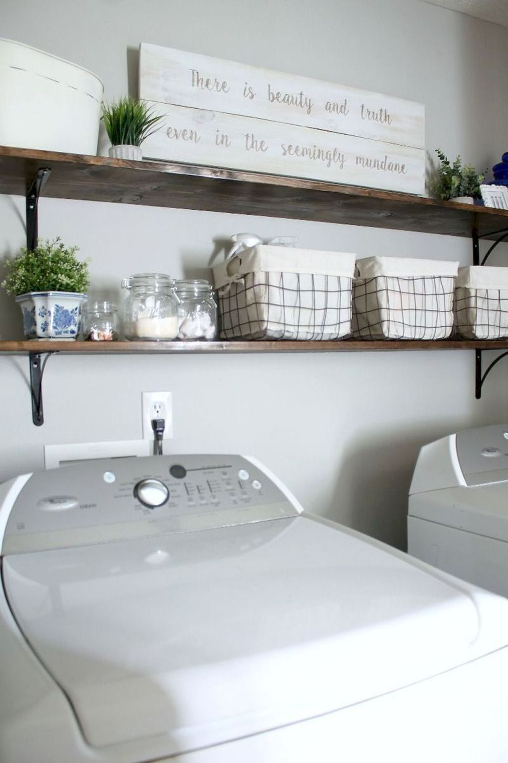 Modern Basement Remodel Laundry Room Ideas 31 – HOMISHOME