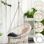 Modern Hanging Swing Chair Stand Indoor Decor 03
