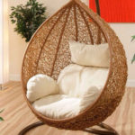 Modern Hanging Swing Chair Stand Indoor Decor 11