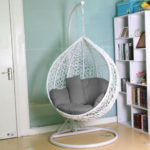 Modern Hanging Swing Chair Stand Indoor Decor 24