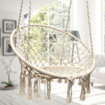 Modern Hanging Swing Chair Stand Indoor Decor 36