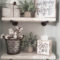 Rustic Country Bathroom Shelves Ideas Must Try 39