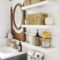 Rustic Country Bathroom Shelves Ideas Must Try 40