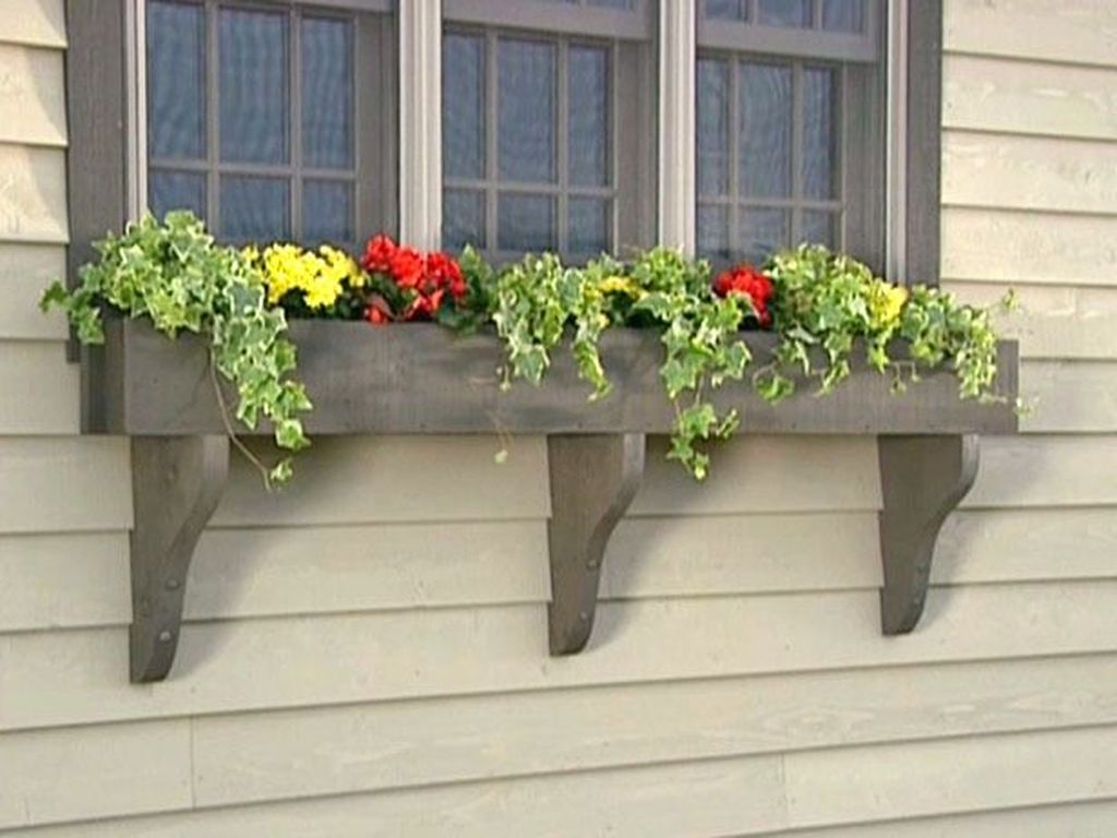 Amazing Windows Flower Boxes Design Ideas Must See37