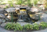 Awesome Small Waterfall Pond Landscaping Ideas Backyard05