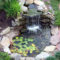 Awesome Small Waterfall Pond Landscaping Ideas Backyard09