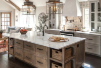 Inspiring Farmhouse Style Kitchen Cabinets Design Ideas33