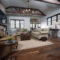 Inspiring Rustic Wooden Floor Living Room Design11