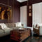 Inspiring Rustic Wooden Floor Living Room Design13