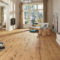 Inspiring Rustic Wooden Floor Living Room Design42