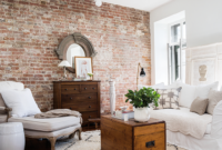 Ispiring Rustic Elegant Exposed Brick Wall Ideas Living Room05
