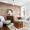 Ispiring Rustic Elegant Exposed Brick Wall Ideas Living Room05