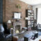 Ispiring Rustic Elegant Exposed Brick Wall Ideas Living Room30