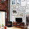 Ispiring Rustic Elegant Exposed Brick Wall Ideas Living Room37
