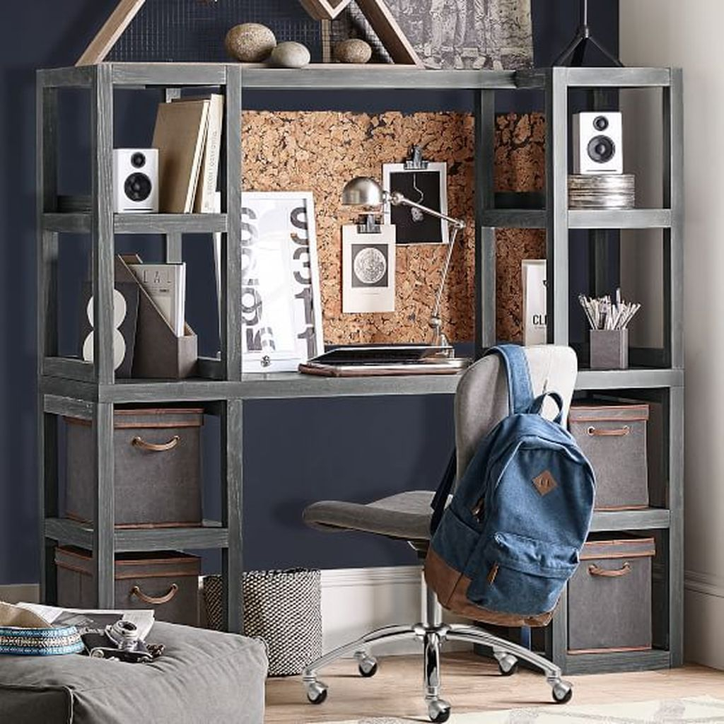 Awesome Study Room Ideas For Teens27