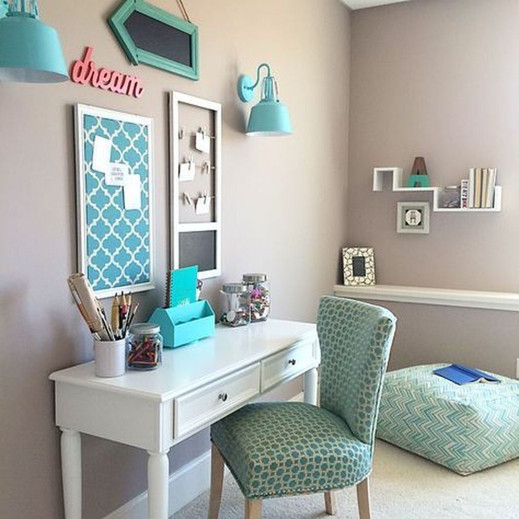 Awesome Study Room Ideas For Teens31
