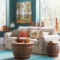 Awesome Teal Color Scheme For Fall Decor Ideas01