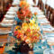 Awesome Teal Color Scheme For Fall Decor Ideas36