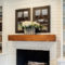 Rustic Brick Fireplace Living Rooms Decorations Ideas34