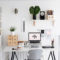 Simple Desk Workspace Design Ideas 19