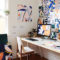 Simple Desk Workspace Design Ideas 21