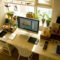 Simple Desk Workspace Design Ideas 28