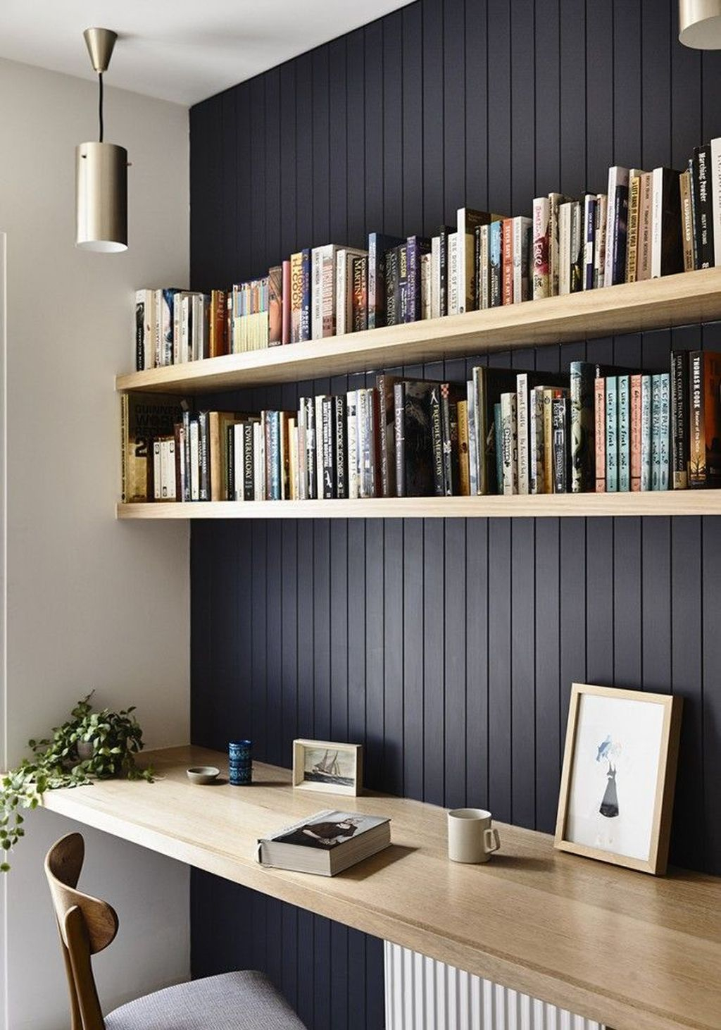 Simple Desk Workspace Design Ideas 38
