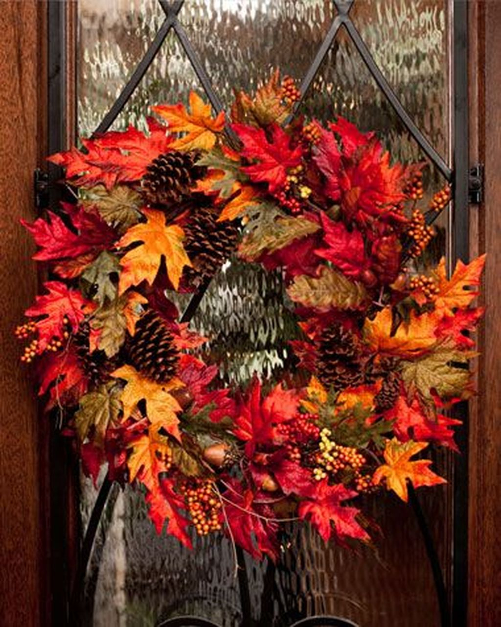 Cheap Iy Fall Wreaths Ideas05