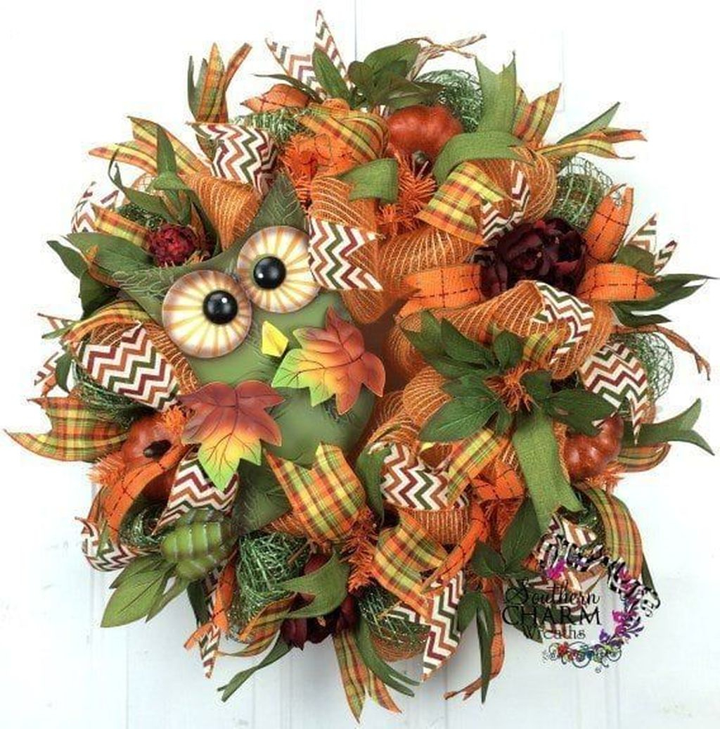 Cheap Iy Fall Wreaths Ideas07