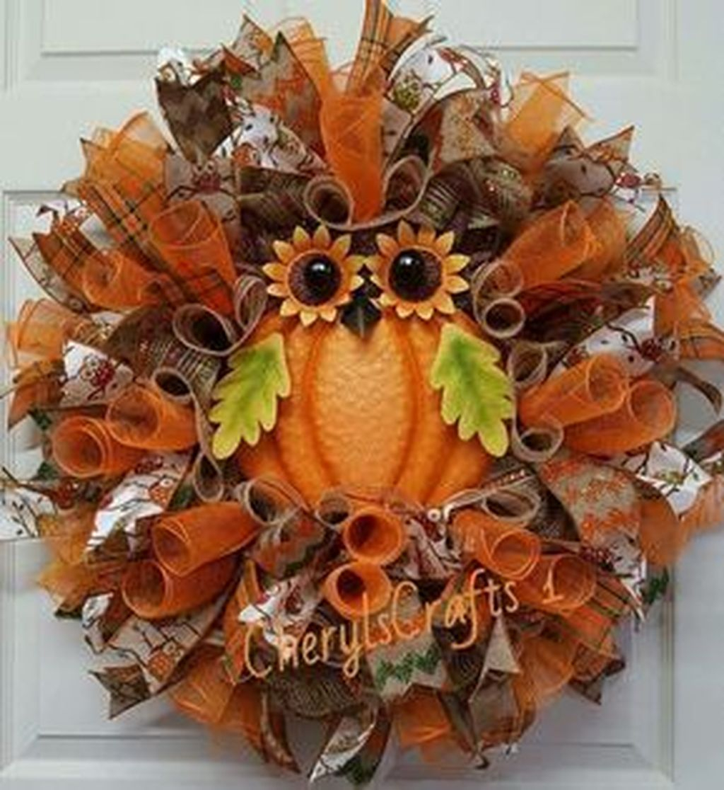 Cheap Iy Fall Wreaths Ideas08