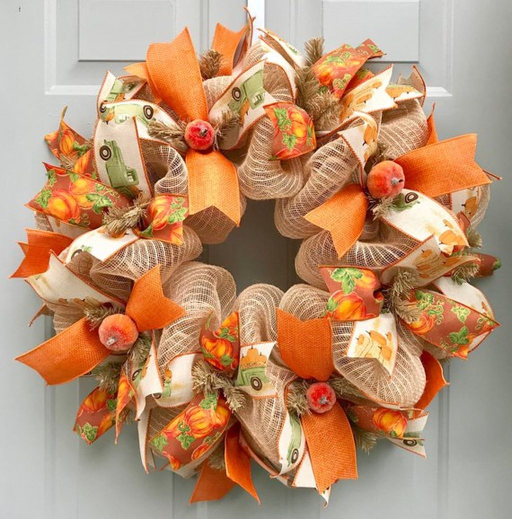 Cheap Iy Fall Wreaths Ideas09