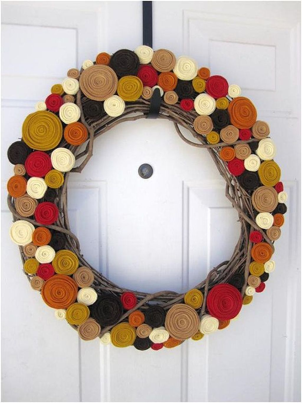 Cheap Iy Fall Wreaths Ideas37