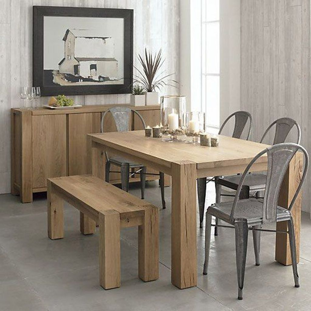 Creative Wooden Dining Tables Design Ideas04